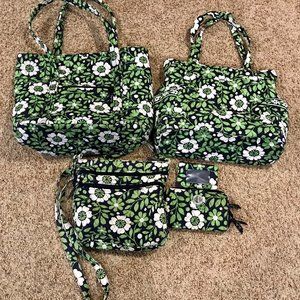 VERA BRADLEY LUCKY YOU 5 PC LOT GUC